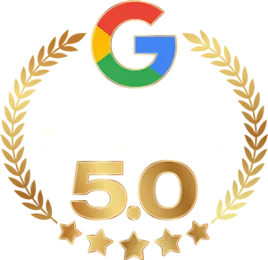 Ein Logo, auf dem die Anzahl an Goole Bewertungen (137) für Lamasuli zu sehen sind